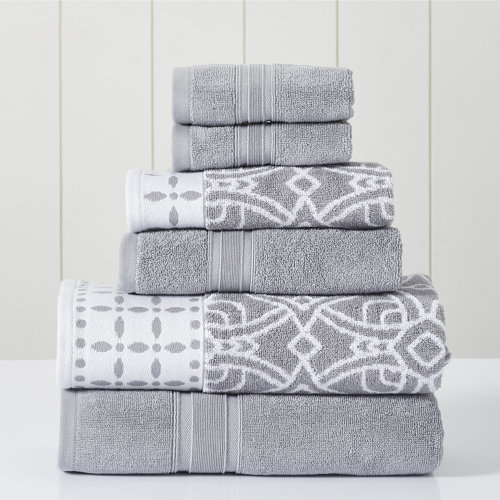 Geometric Bath Towels You'll Love | Wayfair